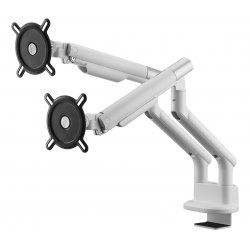 Universal-Doppelmonitorarm DM 7220 (weiß, für 33 - 89cm (13" - 35") Monitore)