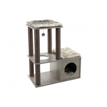 FLAMINGO - Scratching Tree Adinda - Grey - 70x84cm