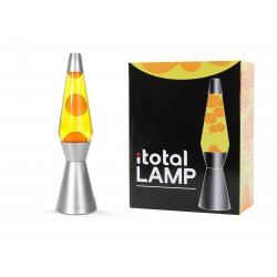 iTotal - Lava Lamp - Yellow and Orange - 36 cm (1270399)