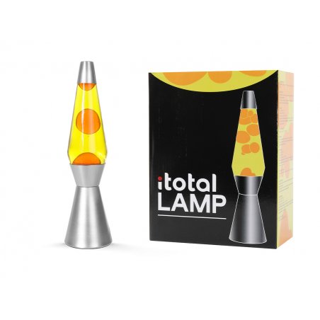 iTotal - Lava Lamp - Yellow and Orange - 36 cm (1270399)
