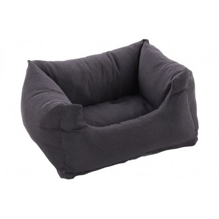 FLAMINGO - Dogbed Panama - Dark Grey - 50cm