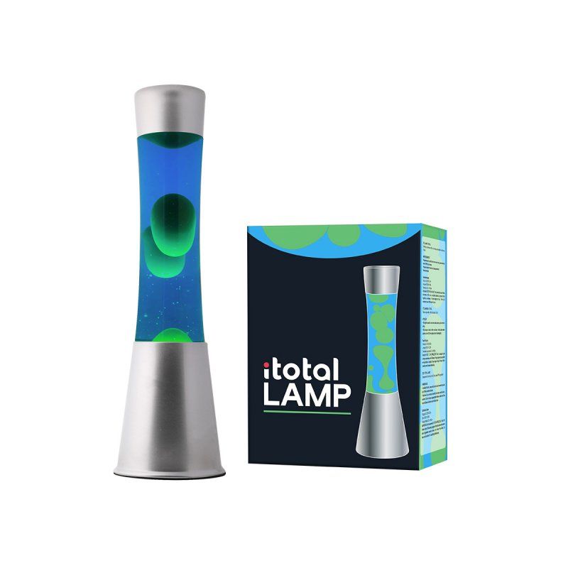 iTotal - Lava Lamp - Blue and Green - 40 cm (1270423)