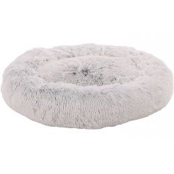 FLAMINGO - Dogbed Alba Round - White/Grey - 70cm