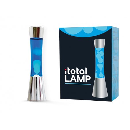 iTotal - Lava Lamp - Blue - 40 cm