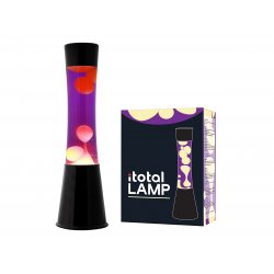 iTotal - Lava Lamp - Black/Purple/Yellow - 40 cm (1270426)