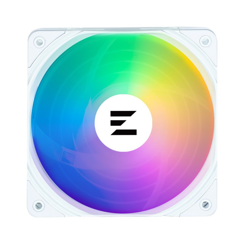 Ventilateur de boitier Zalman AF RGB - 12cm (Blanc)