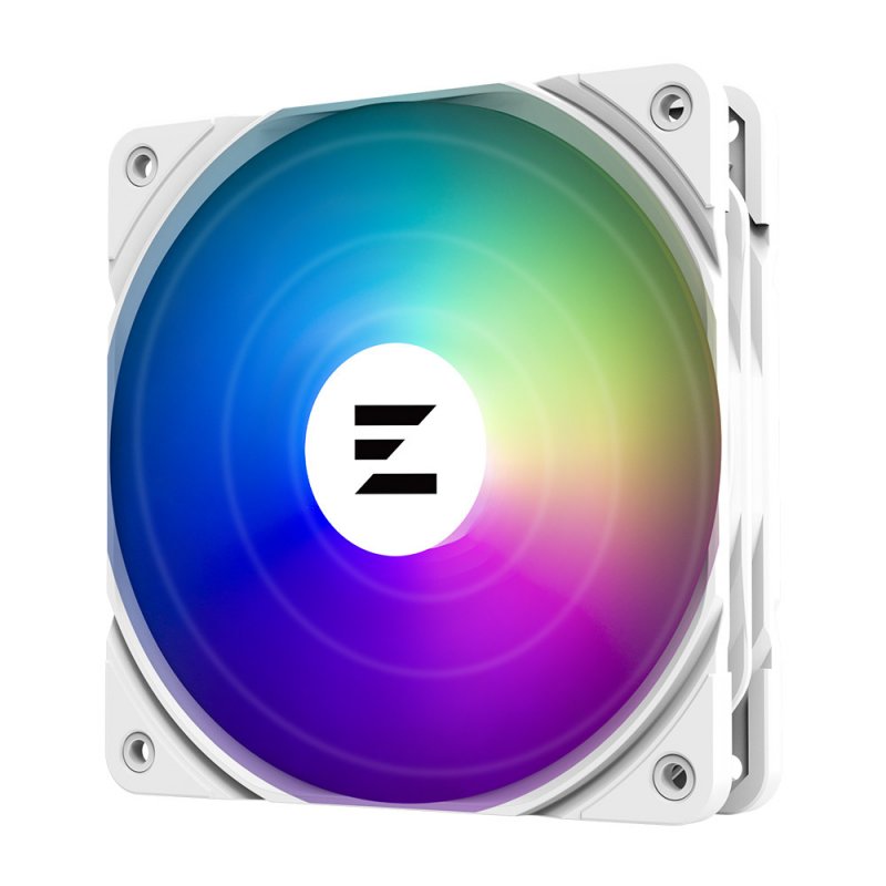 Ventilateur de boitier Zalman AF RGB - 12cm (Blanc)