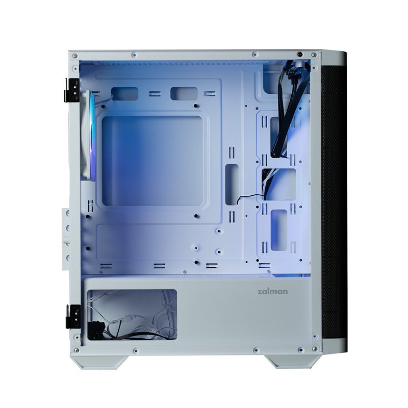 Boitier Mini Tour Micro ATX Zalman M4 RGB avec panneau vitré (Blanc)