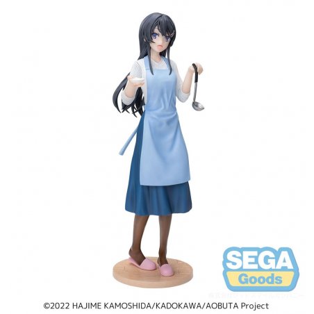 Rascal Does Not Dream of Bunny Girl Senpai statuette Luminasta PVC Mai Sakurajima Apron 14 cm