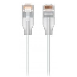 Ubiquiti UACC-Cable-Patch-EL-15M-W câble de réseau Translucide, Blanc Cat6
