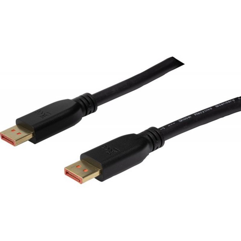 DisplayPort 2.1 80Gbps recycled materials cord- 3 m
