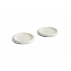 HAY - Barro Plate Ø18, set of 2 - Off-white
