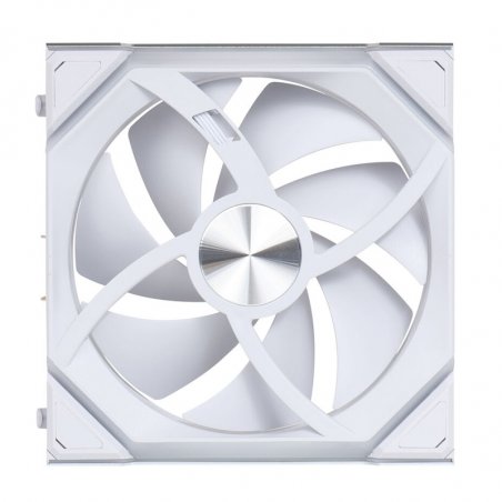 Lian Li UNI FAN SL Wireless ARGB PWM Lüfter, 3er-Pack inkl. Controller - Reverse Blade, 120 mm, weiß