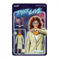 Invasion Los Angeles figurine ReAction Wave 02 Female Ghoul (Glow) 10 cm