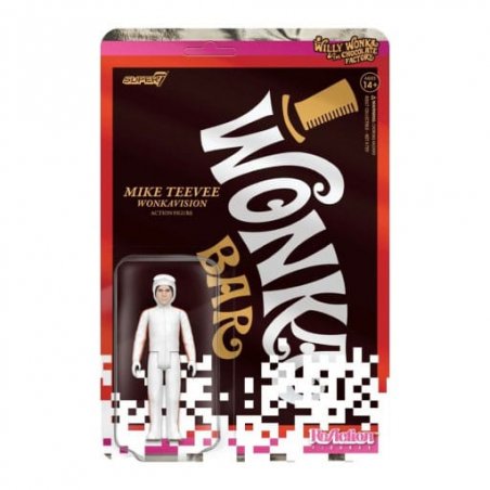 Charlie et la Chocolaterie (1971) figurine ReAction Wave 03 Mike Teevee (White Suit) 10 cm