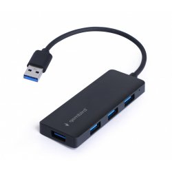 Gembird UHB-U3P4-03 laptop dock/port replicator Wired USB 3.2 Gen 1 (3.1 Gen 1) Type-A Black