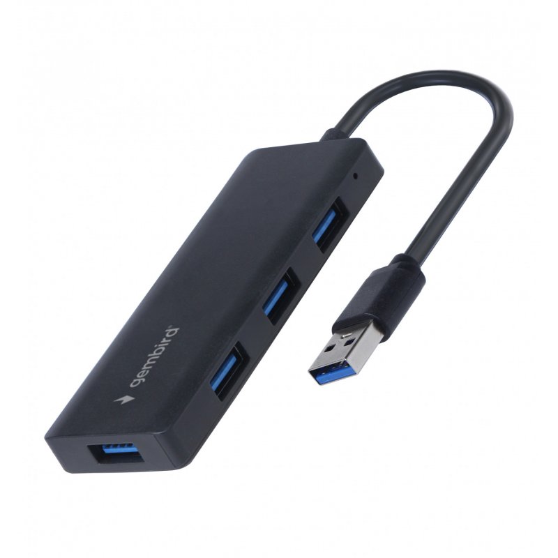 CONCENTRADOR GEMBIRD USB 3.1 (GEN.1) DE 4 PUERTOS