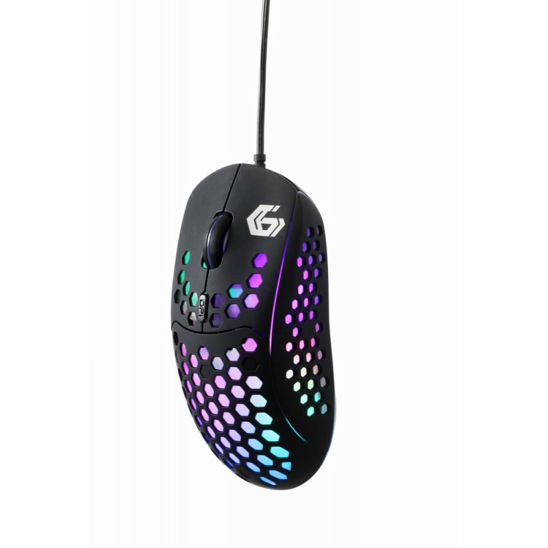 Gembird MUSG-RAGNAR-RX400 souris Jouer Ambidextre USB Type-A 10000 DPI