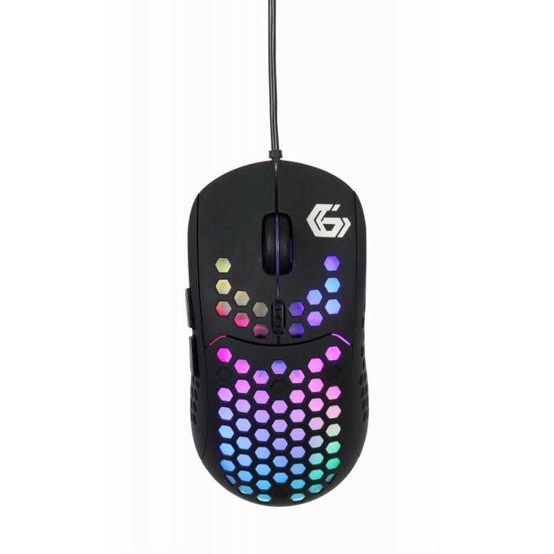 Gembird MUSG-RAGNAR-RX400 mouse Gaming Ambidextrous USB Type-A 10000 DPI