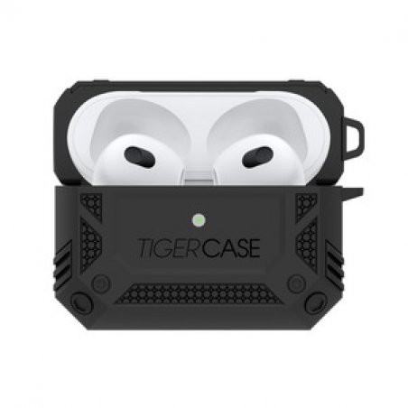 TIGER CASE LITE BOITIER ANTICHOC 2M AIRPODS 3 NOIR