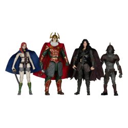 Le Seigneur des Anneaux : La Guerre des Rohirrim pack de 4 figurines 10 cm