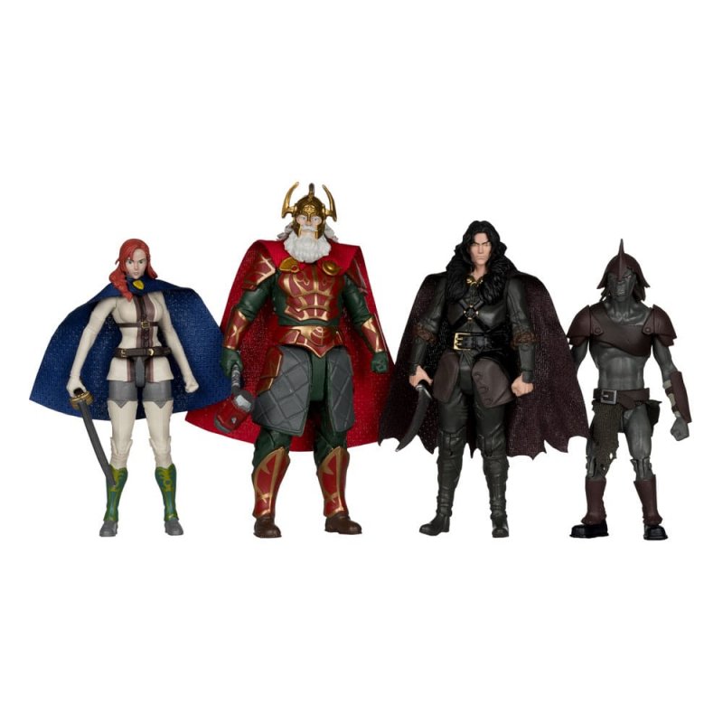 Le Seigneur des Anneaux : La Guerre des Rohirrim pack de 4 figurines 10 cm