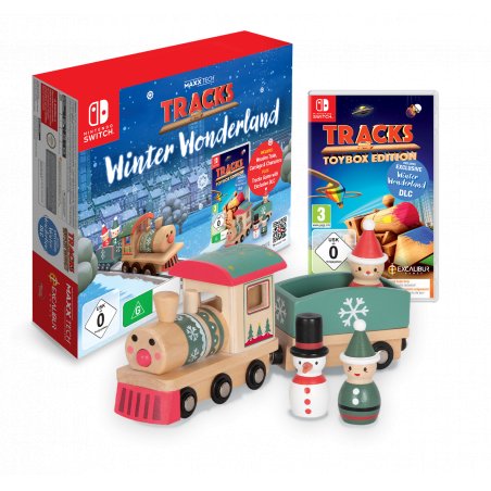 Tracks: The Train Set Game - Winter Wonderland Bundle (Code in a Box) /Switch
