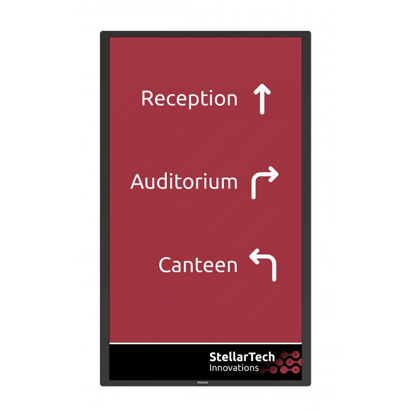 Philips Signage Solutions 32BDL5150I/00 Signage Display Digital signage flat panel 80 cm (31.5") Wi-Fi Quad HD Black