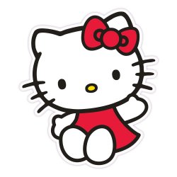 Sanrio oreiller Hello Kitty Red Dress 36 cm