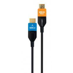 Gembird CC-HDMI8K-AOC-10M câble HDMI HDMI Type A (Standard) Noir, Bleu, Orange