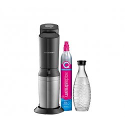 SodaStream CRYSTAL 3.0 Stainless steel Black