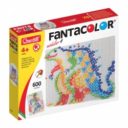 Quercetti - FantaColor Modular 4 peg mosaic - 600 pieces - (QU-880)