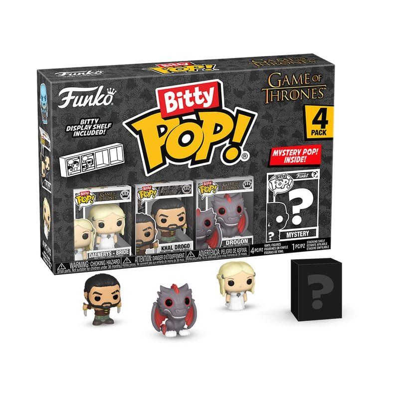 Game of Thrones pack 4 figurines Bitty POP! Vinyl Khaleesi 2,5 cm