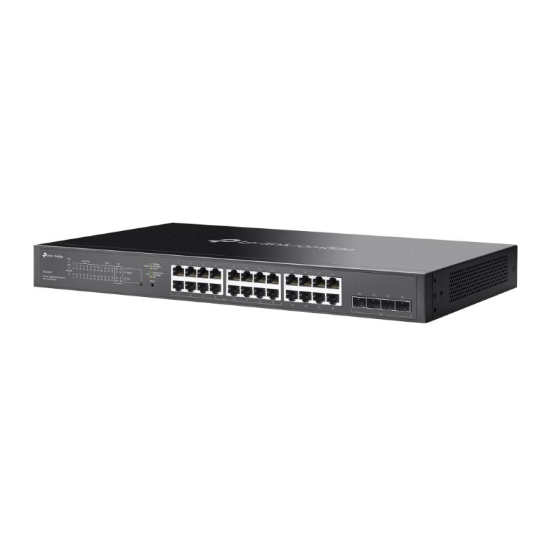 TP-LINK (SG2428LP) Omada 28-Port Gigabit Smart Switch with 16-Port PoE , 4 GB SFP Slots, Rackmountable