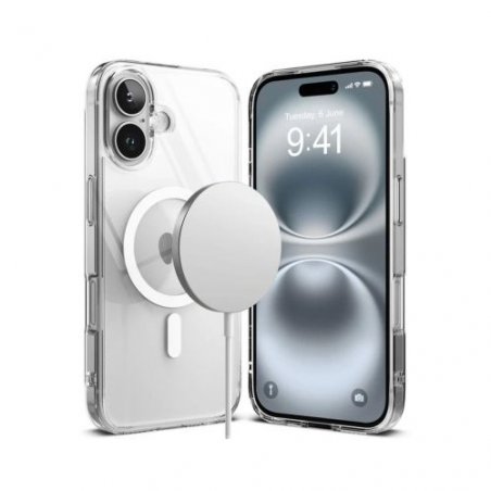 Ringke iPhone 16 Case Fusion Magnetic Clear