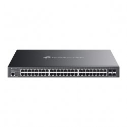 TP-LINK (SG3452XMPP) Omada 48-Port Gigabit and 4-Port 10GE SFP L2 Managed Switch with 40-Port PoE & 8-Port PoE ,