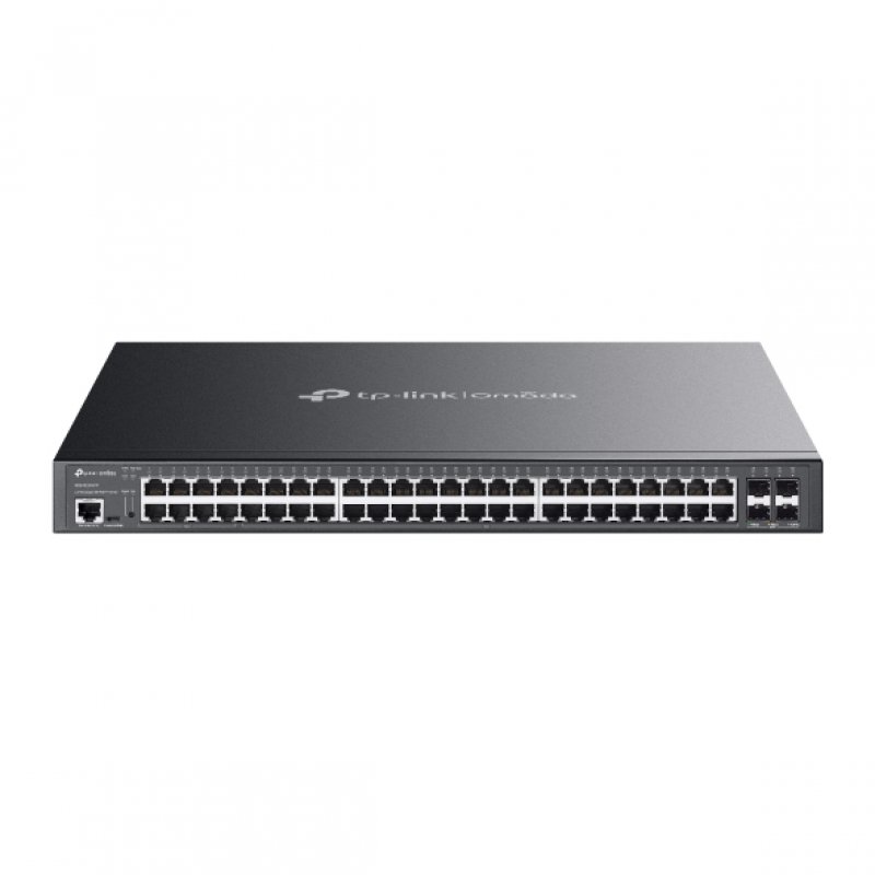 TP-Link Omada SG3452XMPP network switch Managed L2 Gigabit Ethernet (10/100/1000) Power over Ethernet (PoE) 1U Black
