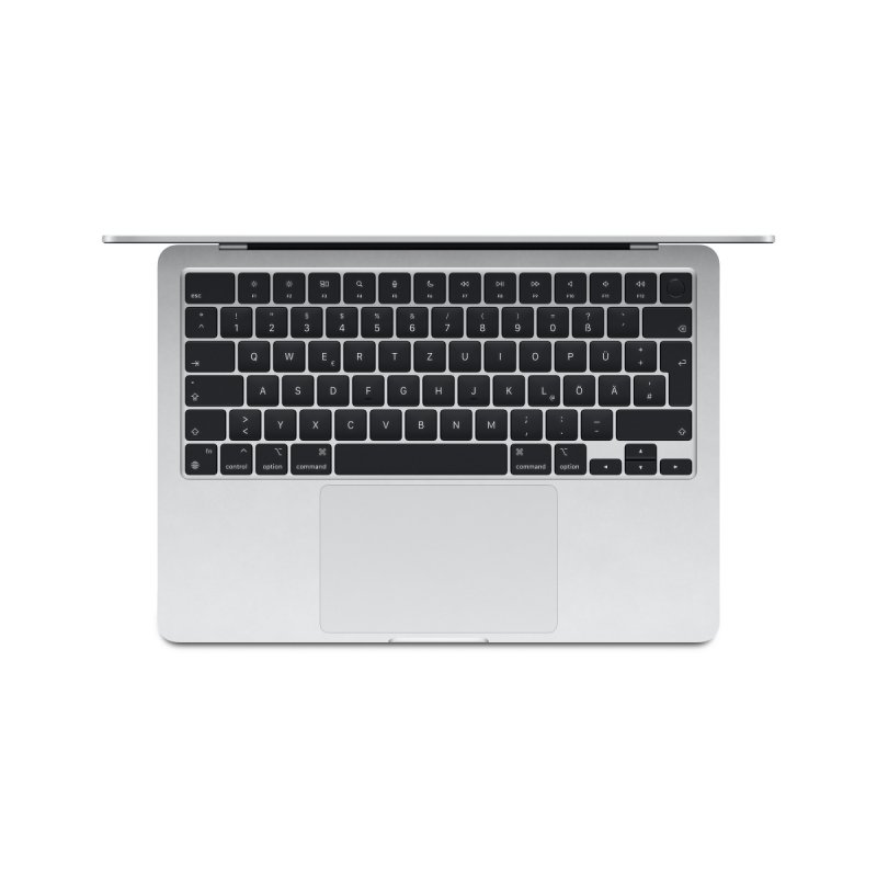 Apple MacBook Air 13,6" M3 MC8H4D/A Silber Apple M3 Chip mit 8-Core CPU 8-Core GPU, 16GB RAM, 256GB SSD