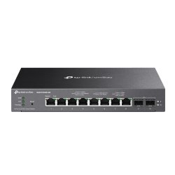 TP-LINK (SG2210XMP-M2) Omada 8-Port 2.5GBASE-T and 2-Port 10GE SFP Smart Switch with 8-Port PoE 