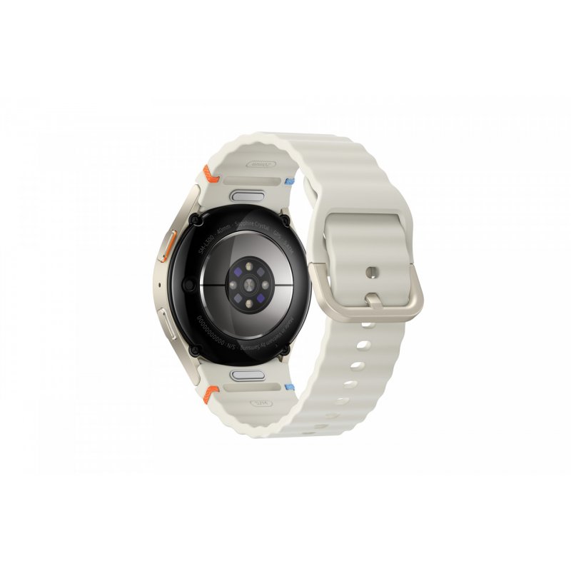 Samsung Galaxy Watch7 3.3 cm (1.3") AMOLED 40 mm Digital 432 x 432 pixels Touchscreen Cream Wi-Fi GPS (satellite)