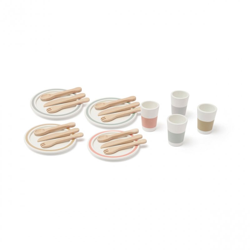 Kids Concept - Dinnerware 4 play set - BISTRO (1000565)