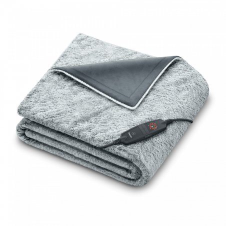 Beurer - HD 75 Green Planet Heating Blanket - Nordic Gray - 3 Years Warranty