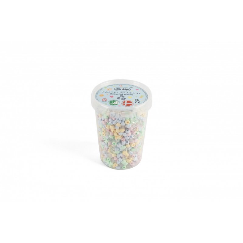 Dantoy - Pastel Recycled Beads - 1580 pcs (5940)