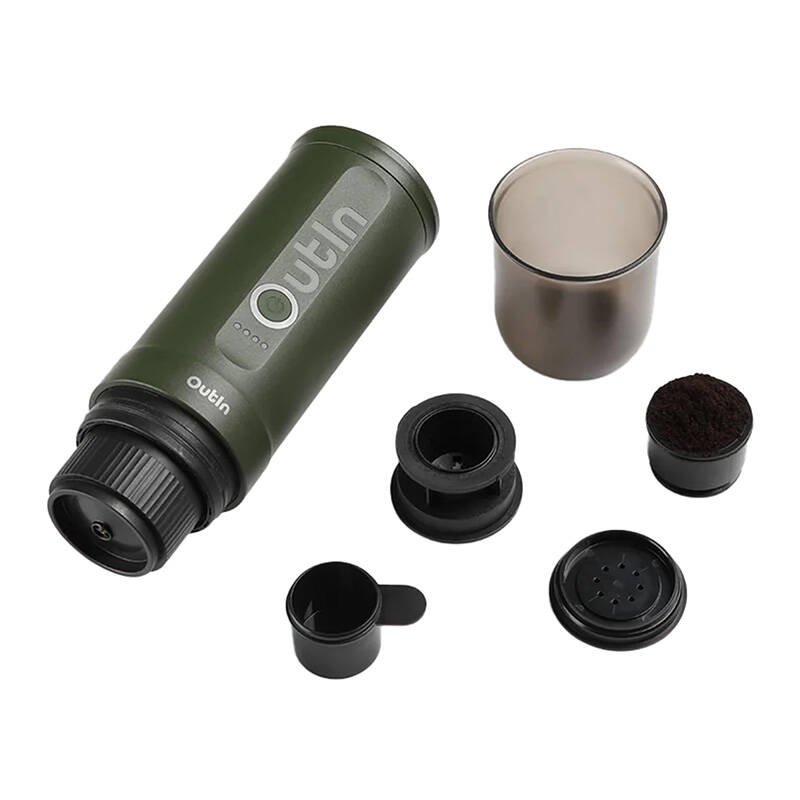 Outin Nano 7500mAh portable coffee maker set (Green) protective case
