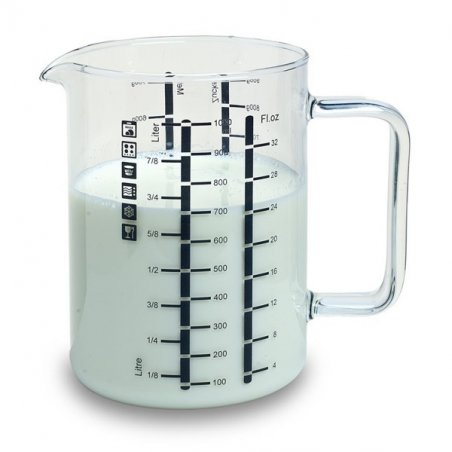 Bohemia Cristal 021 008 010 measuring cup 1 L Glass