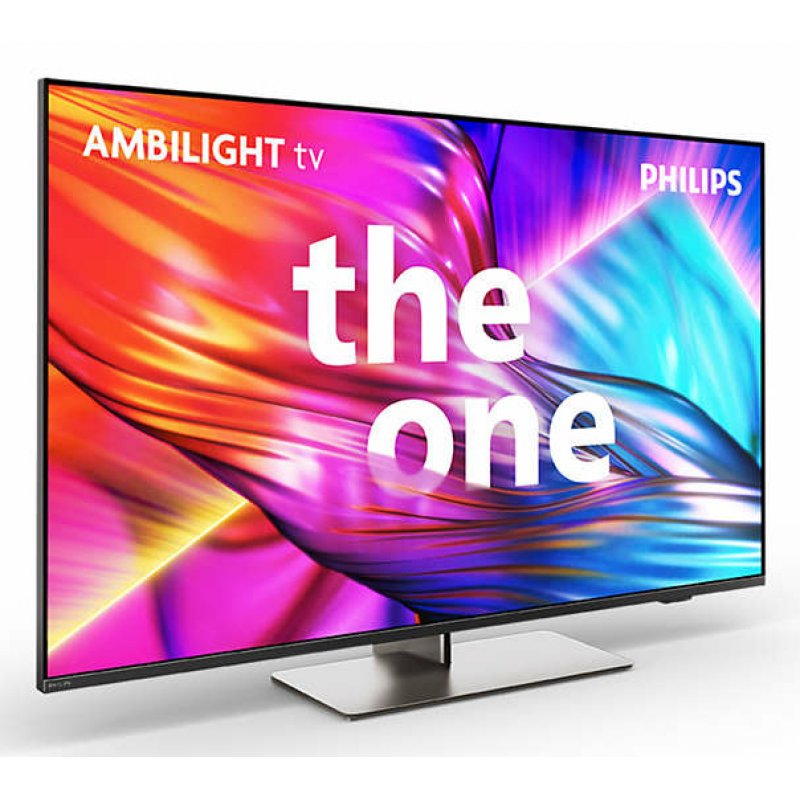 The One 55PUS8949/12 (139 cm (55 Zoll), anthrazit/chrom, UltraHD/4K, WLAN, Ambilight, Dolby Vision, HDR, 120Hz Panel)