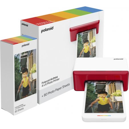 Polaroid Hi-Print 4x6 Photo Printer White E-Box