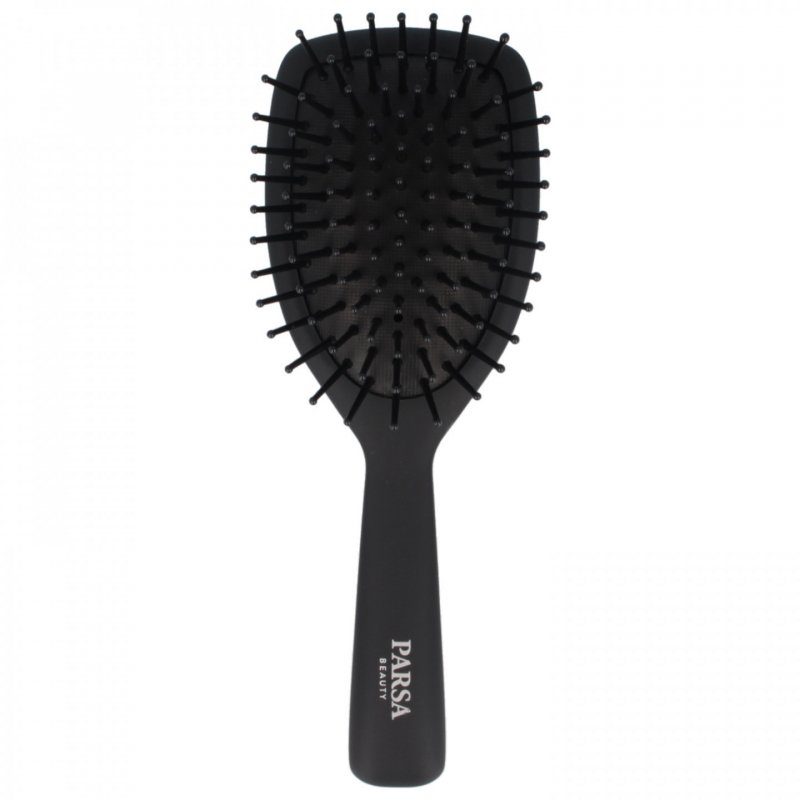 Parsa - Carbon Antistatic Paddle Brush - Black - S