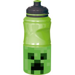 Stor - Easy hold sports water bottle, 380 ml - Minecraft (088808722-40455-12)