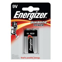 Energizer Alkaline Power 9V 6LR61 1 pcs